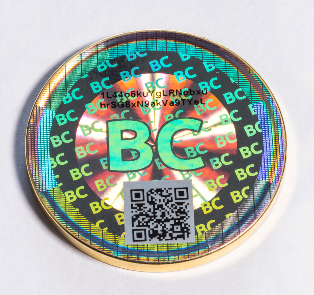 BCmint Physical Bitcoin - 2021-A